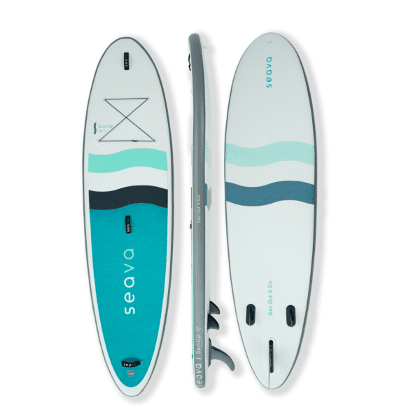 SeaVa paddleboard front and back