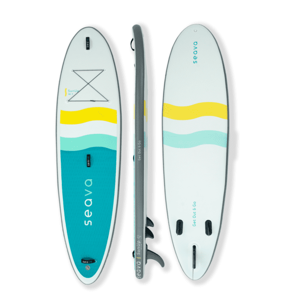 SeaVa paddleboard front and back